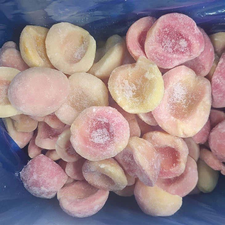 Frozen Peach Pieces
