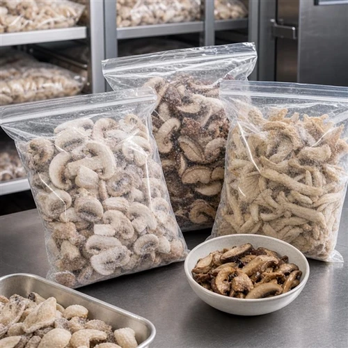 Métodos de cocción de champiñones congelados