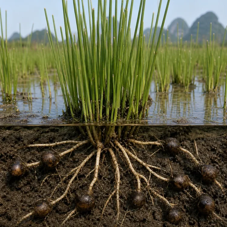 water-chestnuts-are-edible-corms-of-an-aquatic-plant water-chestnuts-are-edible-corms-of-an-aquatic-plant