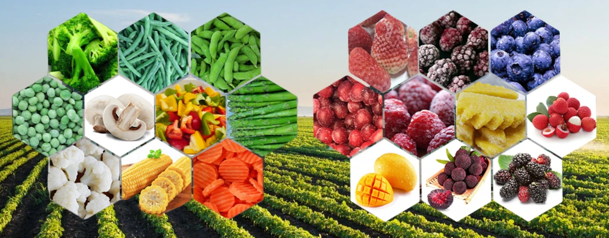 Frozen Vegetables and fruits Frozen Vegetables and fruits