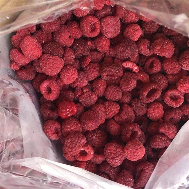 Frambuesas Congeladas Sin Semillas